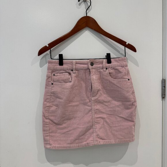 Garage Pink Corduroy Mini Skirt – Size XS - Picture 4 of 5